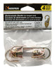 Keeper Gold Bungee Cord Hooks 1/4 in. L x 5/16 in. 1 pk (Pack of 10)