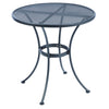 Living Accents Winston Black Round Steel Bistro Table