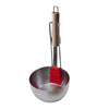 TableCraft BBQ Red/Silver Stainless Steel Brush/Sauce Pan