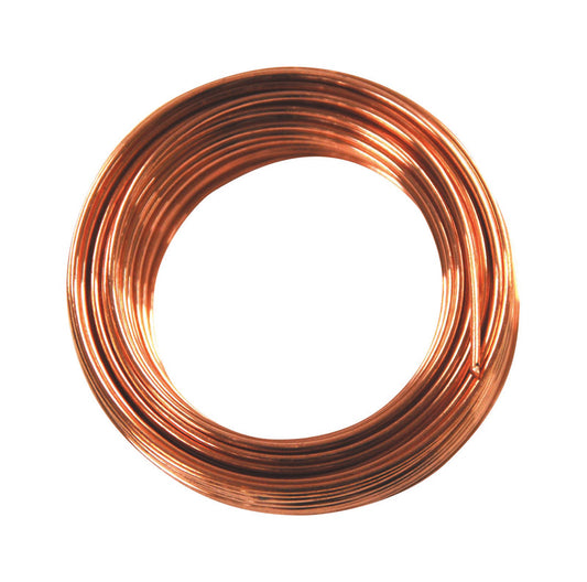 OOK Copper Soft & Flexible 18 ga. Hobby Wire 25 L ft. (Pack of 8)