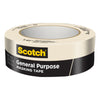 Scotch 1.41 in. W X 60.1 yd L Tan Medium Strength Masking Tape 1 pk