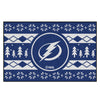 NHL - Tampa Bay Lightning Holiday Sweater Rug - 19in. x 30in.