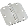 National Hardware 3-1/2 in. L Polished Chrome Door Hinge 1 pk