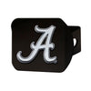 University of Alabama Black Metal Hitch Cover