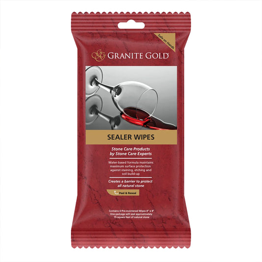 Granite Gold Commercial and Residential Penetrating Natural Stone Sealer 6 pk