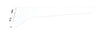 Knape & Vogt White Steel Regular Duty Bracket 10 in. L 160 lb.