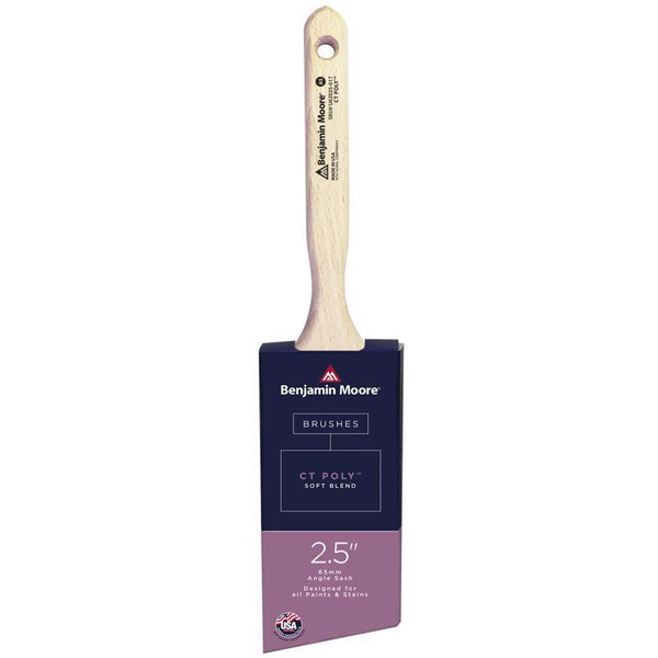 Pincel de ángulo suave de 2-1/2 pulg. de Benjamin Moore