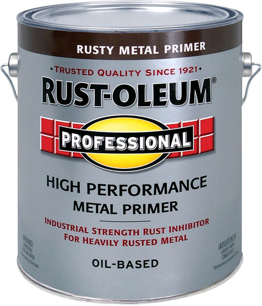 Rust-Oleum Professional Red Flat Primer 1 gal. (Pack of 2)