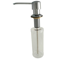 Keeney Polished Chrome Silver Metal Lotion/Soap Dispenser