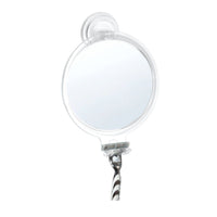 iDesign Clear Plastic Shower Mirror