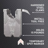 3M Claw Silver Drywall Picture Hanger 15 lb 1 pk
