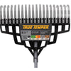 True Temper 54 in. L x 20 in. W Steel Lawn Rake Wood