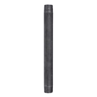 STZ Industries 3/4 in. MIP each X 3/4 in. D MIP Black Steel 10 in. L Nipple