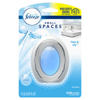 Febreze Small Spaces Linen & Sky Scent Air Freshener 0.25 oz Liquid (Pack of 6)