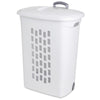 Sterilite White Plastic Laundry Basket (Pack of 3)