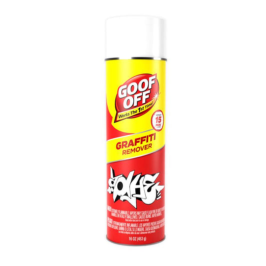 Goof Off Pro Strength Graffiti All Purpose Remover 16 oz (Pack of 6)