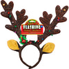 Magic Seasons Christmas Holiday Headbands (Pack of 24)