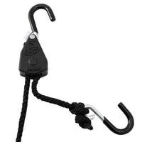 ProGrip 1/8 in. W X 5-1/2 ft. L Black Particle Rope Lock Tie Down 2 pk