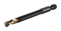 Irwin Turbomax 1/4 in. X 3-1/4 in. L Steel Impact Drill Bit Quick-Change Hex Shank 1 pc