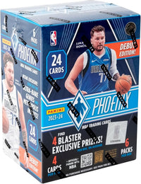 Panini NBA 2023/24 Phoenix Basketball Blaster Box Trading Cards 24 pc