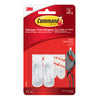 3M Command Small Plastic Hook 2-3/8 in. L 2 pk