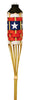 Tiki FlameKeeper Bamboo Red/White/Blue 57 in. Garden Torch (Pack of 18)