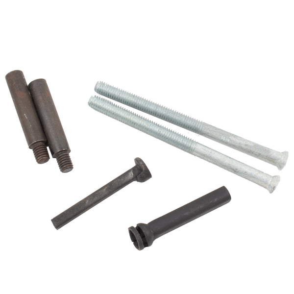 86130-26D Kit de puerta de 2-1/4" de espesor con cerrojo 665, cromo satinado
