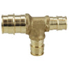 Apollo Expansion PEX / Pex A 3/4 in. Expansion PEX in to X 1/2 in. D PEX Brass Tee