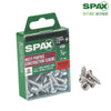 SPAX No. 10 x 3/4 in. L Phillips/Square Zinc-Plated Multi-Purpose Screws 20 pk