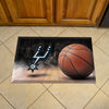 NBA - San Antonio Spurs Rubber Scraper Door Mat