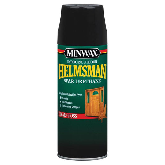Minwax Helmsman Gloss Clear UV Resistant Spar Urethane 25 sq. ft. Coverage, 11.5 oz.