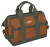 Bucket Boss Gatemouth 7 in. W X 9 in. H Polyester Tool Bag 16 pocket Brown 1 pc