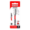Diablo 3 in. L Magnetic Bit Holder Black Oxide 1 pc