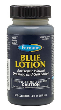 Blue Lotion Antiseptic Wound Dressing