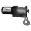 Keeper 50 ft. 2000 lb 1 HP Permanent Magnet Electric Automotive Winch