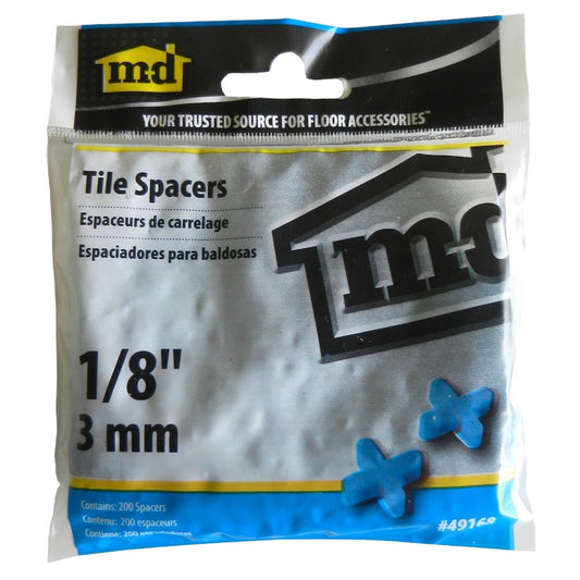 M-D 0.5 in. H X 5 in. W X 6.13 in. L Plastic Tile Spacer 200 pc