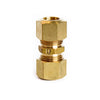 3/8 in. Compression X 3/8 in. D Compression Yellow Brass Union (Pack of 5)