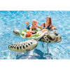 Intex Multicolored Vinyl Inflatable Sea Turtle Ride-On Pool Float - Open Box