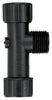 Orbit Black PVC 40 PSI FHT Inlet x MHT Outlet Drip Irrigation Filter 1.5 L x 2.25 H in.