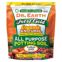 Dr. Earth Pot of Gold Organic All Purpose Potting Soil 8 qt