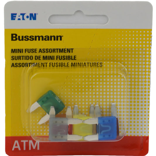 Bussmann 30 amps ATM Fuse Assortment 8 pk (Pack of 5)