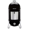 Weber Smokey Mountain Cooker  Charcoal Smoker  Black Porcelain-Steel, Ideal for Low & Slow BBQ