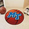 Middle Tennessee State University Basketball Rug - 27in. Diameter