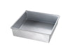 Usa Pan 9.5 In. W X 9-1/2 In. L Cake Pan Silver 1 Pk