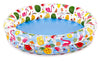 Intex Multicolor Plastic Frame 35 gal. Water Capacity Round Inflatable Pool 10 H in. x 4 Dia. ft.