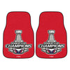NHL - Washington Capitals 2018 Stanley Cup Champions Carpet Car Mat Set - 2 Pieces
