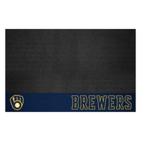 MLB - Milwaukee Brewers Grill Mat - 26in. x 42in.