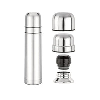Bene Casa 16.9 oz Silver/Black Coffee Thermos