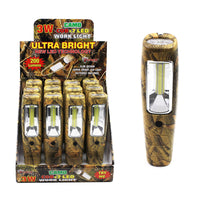Max Force 200 lumens Camouflage LED Work Light Flashlight AAA Battery (Pack of 12)
