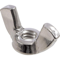 HILLMAN 1/2-13 in. Cold Forged Stainless Steel SAE Wing Nut 25 pk